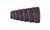 Pferd 41874 3/4" x 1-1/2" Poliroll Cartridge Roll | Conical Shape | 3/16" Arbor Hole Full Taper | Aluminum Oxide 60 Grit | Box of 50