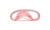 Pferd 49504 1/4" x 24" Coated File Belt | Ceramic Oxide CO-COOL 40 Grit | Box of 50