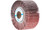Pferd 45552 4" x 2" Unmounted Flap Wheel | 1" Arbor Hole | 9,500 Max. RPM | Aluminum Oxide 60 Grit | Box of 2