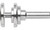 Pferd 45714 Drive Arbor | 1/2" Shank | For 4"-6" Flap Wheels (Pair)