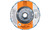 Pferd 48490 4-1/2" Non Woven Polinox Unitized Disk T27 Conical | 10,000 Max. RPM | Silicon Carbide Fine Grit | Soft | 2SF