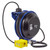 Coxreels PC17L-5010 Spring Rewind Power Cord Reel | PC Series | 115 Volts | 50' Cord Length | 35 Amps