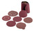 United Abrasive 36644 Hook & Loop Paper Disc | 3S Stearated Aluminum Oxide | 6" Diameter | 180 Grit | Sold by Box of 50