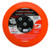 Dynabrade 56180 Non-Vacuum Disc Pad | 5" Pad Size | 5/8" Thickness | Hook-Face | Medium Density | Short Nap