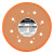 Dynabrade 56237 Gear-Driven Vacuum Pad | 8" Pad Size | 1/2" Thickness | 10000 RPM | 8 Holes