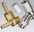 Dynabrade 95805 Air Line Barbed Fitting | 1/4" I.D Line | 1/4" NPT Male Thread