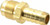 Dynabrade 94871 Air Line Barbed Fitting | 3/8" I.D Line | 1/4" NPT Male Thread