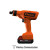 Cleco CLBPW04Q-NA CellClutch Cordless Electric Nutrunner Screwdriver | Pistol Grip | 1500 RPM | 0.8 2.9 (ft-lbs) Torque Range | 1/4" Quick Change