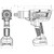 Cleco CLBPW04Q-NA CellClutch Cordless Electric Nutrunner Screwdriver | Pistol Grip | 1500 RPM | 0.8 2.9 (ft-lbs) Torque Range | 1/4" Quick Change