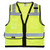 Radians SV59Z-2ZGD-XL Type R Class 2 Heavy Duty Surveyor Safety Vest With Zipper | Hi-Vis Green | X-Large Size | Case of 24 Units
