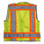Radians SV55-2ZGD-M Type R Class 2 Heavy Duty Two Tone Engineer Safety Vest | Hi-Vis Green | Medium Size