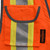 Radians SV55-2ZOD-L Type R Class 2 Heavy Duty Two Tone Engineer Safety Vest | Hi-Vis Orange | Large Size