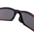 Crossfire 23233 RPG Premium Safety Glasses | Shiny Black/Pearl Red Frame | Silver Mirror Lens | Box of 12