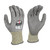 Radians RWG530S Axis A2 Cut Protection Dipped Gloves | Gray | Small Size | Case of 10 Boxes of 12 Pairs in Each Box