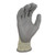 Radians RWG530S Axis A2 Cut Protection Dipped Gloves | Gray | Small Size | Case of 10 Boxes of 12 Pairs in Each Box