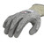 Radians RWG530S Axis A2 Cut Protection Dipped Gloves | Gray | Small Size | Case of 10 Boxes of 12 Pairs in Each Box