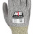 Radians RWG530S Axis A2 Cut Protection Dipped Gloves | Gray | Small Size | Case of 10 Boxes of 12 Pairs in Each Box