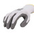 Radians RWG550XS Ghost Series A2 Cut Protection Work Gloves | Polyurethane Palm | White/Gray | X-Small Size | Case of 10 Boxes of 12 Pairs in Each Box