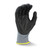 Radians RWG561XS AXIS A2 Cut Protection Work Gloves | Black Polyurethane Palm | Gray | X-Small Size | Case of 10 Boxes of 12 Pairs in Each Box