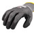 Radians RWG560XS AXIS A4 Cut Protection Work Gloves | Black Polyurethane Palm | Gray | X-Small Size | Case of 10 Boxes of 12 Pairs in Each Box