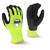 Radians RWG564S AXIS A4 Cut Protection Work Gloves | Foam Nitrile Palm | Hi-Vis Lime | Small Size | Case of 10 Boxes of 12 Pairs in Each Box