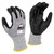 Radians RWG566M AXIS A5 Cut Protection Work Gloves | Touchscreen | Gray | Medium Size | Case of 10 Boxes of 12 Pairs in Each Box