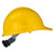 Radians GHR6-YELLOW Granite Cap Style Hard Hat | 6 Point Crown Strap Ratchet Suspension | Pillowed Brow Pad | Yellow | Each