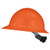 Radians QHR6-ORANGE Quartz Full Brim Hard Hat | 6 Point Crown Strap Ratchet Suspension | Pillowed Brow Pad | Orange | Case of 10 Units
