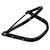 Radians HG-410A4N Cap Adapter | Aluminum Bracket | Black | For Granite Hard Hat | Case of 4 Boxes of 25 Units in Each box