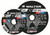 Walter Surface Technologies 11X262 ZIP XX 1/16" Type 1 Angle Grinder Cut-Off Wheel | 7/8" Arbor Hole | 6" Diameter | Sold by Box of 25