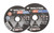 Walter Surface Technologies 11T453 ZIP+ XTRA 1/16" Type 27 Angle Grinder Cut-Off Wheel | 7/8" Arbor Hole | 4-1/2" Diameter | Sold by Box of 25