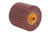 Walter Surface Technologies 07K421 TWO-IN-ONE TURBO Drum | 5/8" - 11 Arbor Hole | 4-1/2" Diameter | 3800 Max. RPM | Ceramic/Aluminum Oxide 60 Grit