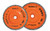 Walter Surface Technologies 07U501 BLENDEX U Cup Disc | 5/8" - 11 Arbor Hole | 5" Diameter | 9600 Max. RPM | Sold by Box of 5