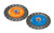 Walter Surface Technologies 13K604 Wire Wheel Brush | Stringer Bead | 5/8" - 11 Arbor Hole | 6" Diameter | 0.020" Wire Size | 10000 Max. RPM