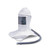 Allegro 9909-10 Replacement Deluxe Double Bib Hard Hat Hood with Suspension | Low Pressure and High Pressure | Clear