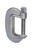 Palmgren 9629089 Bridge Clamp With Full Close and Short Spindle | 4" Max Open Capacity | 3" Throat Capacity