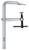 Palmgren 9629304 Standard Duty L-Clamp With Black Oxide Spindle | 4" Max Open Capacity | 1/2" Spindle Diameter | 2-3/8" Throat Capacity