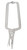 Palmgren 71825 Locking C-Clamp with Pads | 18" Max Open Capacity | 8" Max. Jaw Opening | 1-1/4" Jaw Width