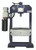 Palmgren 9661612 10 Ton Electric Pump Floor Hydraulic Press | 19" x 12" Throat Capacity | 19.5" x 19.5" Max. Work Diameter