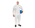 International Enviroguard 8015-3XL Hooded Disposable Coverall | Elastic Wrist | White | Size 3XL | Sold by Box of 25