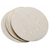 Carborundum 05539520330 6" Dri-Lube Resin Paper Vacuum Grip-On Sanding Disc | 100 Grit | Hook and Loop | Aluminum Oxide | Sold by Box of 100