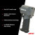 Aircat Pneumatic Tools 1077-TH Stubby Impact Wrench | 500 (ft-lbs) Max Torque | 9000 RPM | 3/8" Square Drive