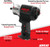Aircat Pneumatic Tools 1125 Composite Impact Wrench | 1000 (ft-lbs) Max Torque | 8500 RPM | 1/2" Square Drive
