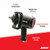 Aircat Pneumatic Tools 1870-P Super Duty Composite Pistol Grip Impact Wrench | 1900 (ft-lbs) Max Torque | 7500 RPM | 1" Square Drive