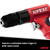 Aircat Pneumatic Tools 4338 Composite Reversible Drill | 0.6 HP | 1800 RPM | 3/8" Chuck Size | 3/8" x 24 Spindle Tread