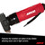 Aircat Pneumatic Tools 6330 Composite Air Nibbler | 18 Gauge Cutting Capacity | 2500 SPM | Rear Exhaust