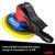 Aircat Pneumatic Tools 6700-6-332SV Self Vac Orbital Palm Sander | 6" Pad Size | 11000 RPM | 3/32" Orbit | Hook & Loop