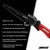 Aircat Pneumatic Tools 6325 Belt Sander | 1/2x18 Pad Size | 18000 RPM | 1/8" Orbit | Rear Exhaust