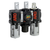 ARO C38111-820 3-Piece FRL Combination Unit | 1000 Series | 1/8" NPT Port Size | Relieving | Metal Bowl with Gauge | 34 SCFM