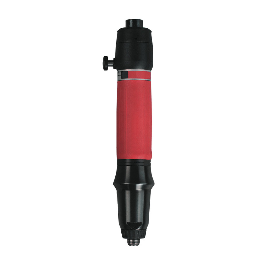 Desoutter SD035-AB2200-S4Q Inline Pneumatic Screwdriver | 2,200 RPM | 8.9-31 (in-lb) Torque Range | Shut-Off Clutch | Push-to-Start
